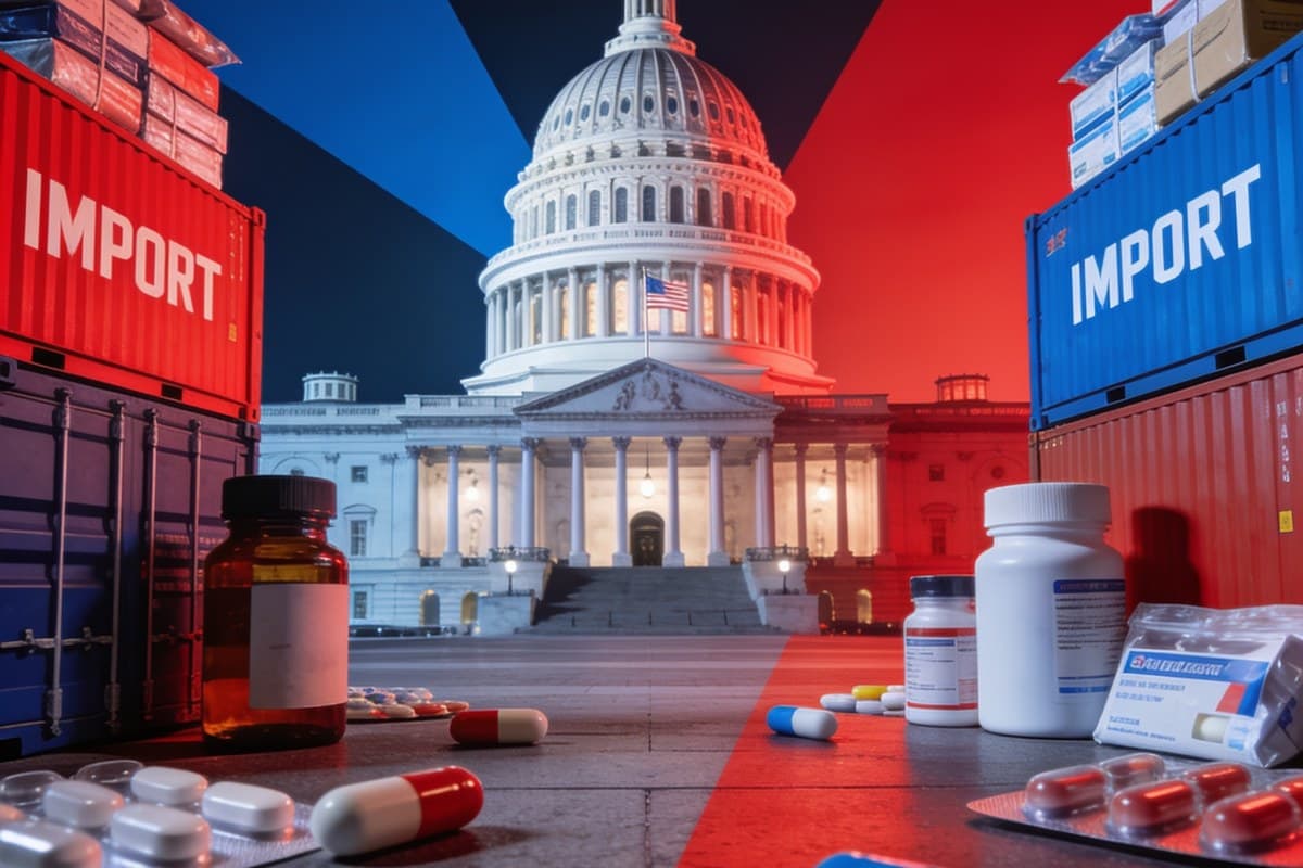 Trump Threatens Up to 200% Tariffs on Imported Generic Drugs, Signaling Major API Supply Chain Disruption