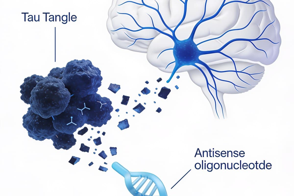 Biogen's Tau-Targeting ASO BIIB080 Shows 26% Cognitive Decline Slowing in Alzheimer's Phase 2 Trial, Signaling ASO Manufacturing Demand